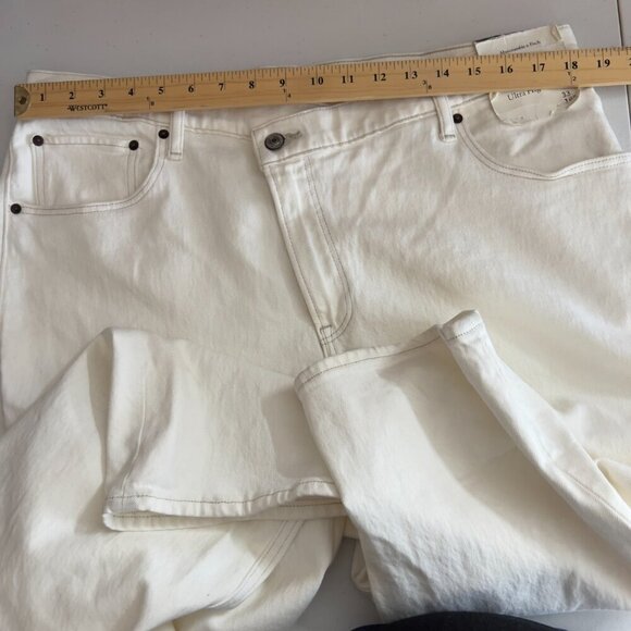 Abercrombie & Fitch The '90s Straight Ultra High Rise Jeans Size 33/16R NWT - Picture 12 of 13
